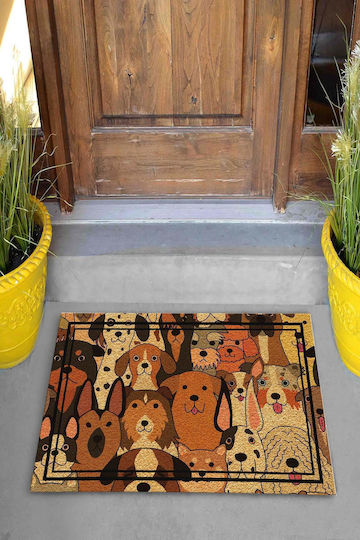 SteweHome Πατάκι Εισόδου Πορτοκαλί 45x70εκ. STE-029219-P29219 Πορτοκαλί SteweHome Πατάκι Εισόδου Πορτοκαλί 45x70εκ. STE-029219-P29219 Πορτοκαλί