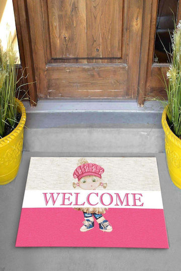 SteweHome Doormat Non-Slip Pink 70x45cm