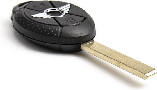Car Key Remote Mini R50 R53 3 Buttons Hu92 66126931748