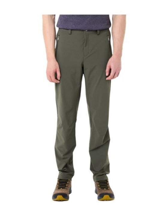 Vaude Men's Long Hiking Trousers Khaki