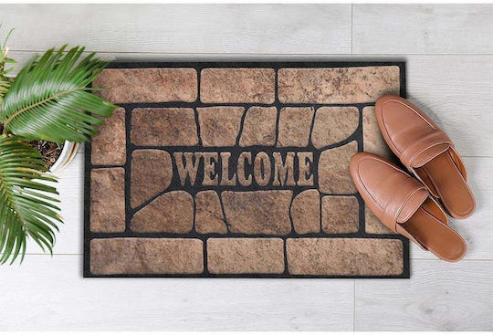 SteweHome Πατάκι Εισόδου Πορτοκαλί STE-029171-P29171 Πορτοκαλί