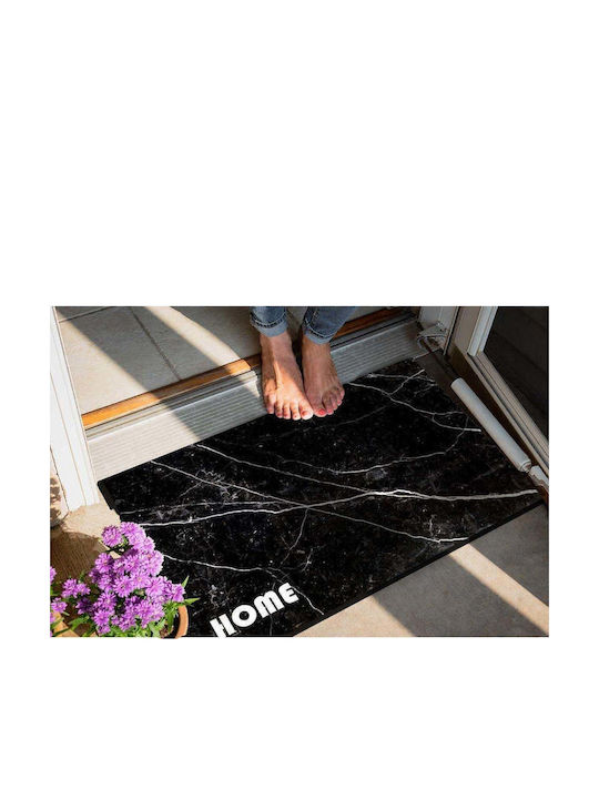 SteweHome Non-Slip Orange Doormat