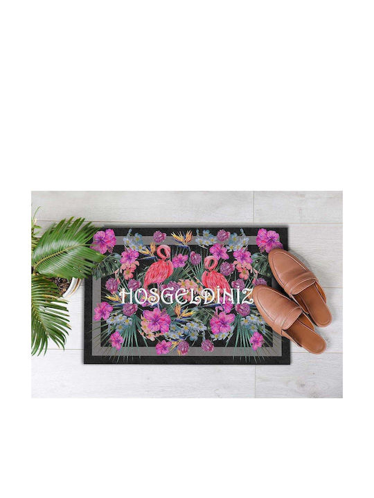 SteweHome Non-Slip Pink Doormat