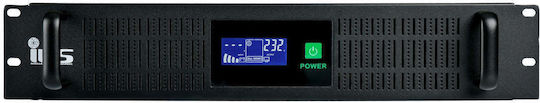 MPL CCTVups-2U-850-LCD Line-Interactive 850VA 510W