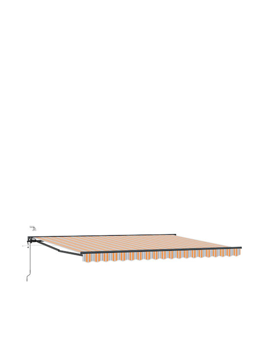 vidaXL Τέντα Βεράντας Ροζ 5x3.5m