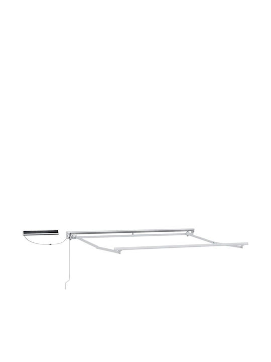 vidaXL Markise Terrasse Gelb 2,5x2m