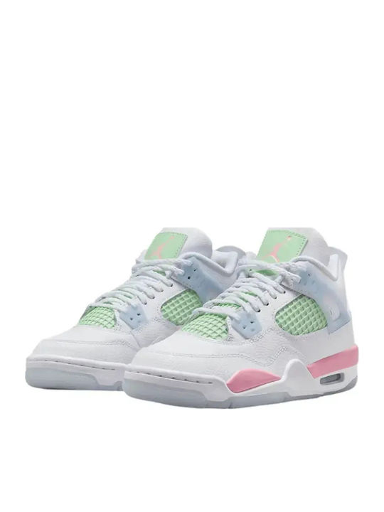Air  4 Retro Adidași Copii Albi