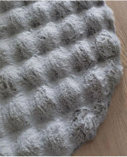 SteweHome Non-Slip Rectangular Gray Rug 60x100cm
