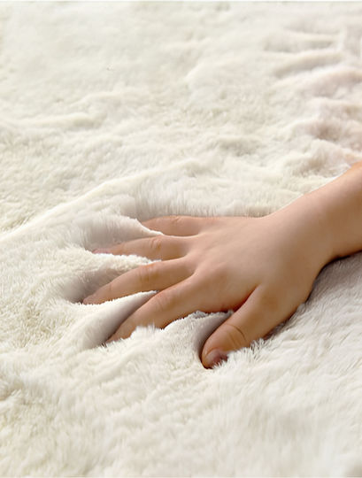 SteweHome Non-Slip Rectangular Ecru Rug 80x120cm