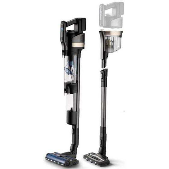 Philips Aquatrio Cordless 9000 Series Акумулаторна Вертикална Прахосмукачка 2 в 1 Stick и Ръчна 25.2V Черна