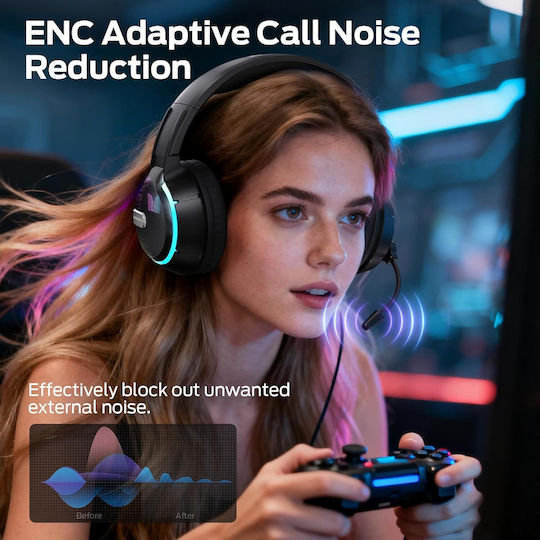 Monster Mission 320 Over Ear Gaming Headset με σύνδεση 3.5mm for Nintendo Switch / PC / PS5