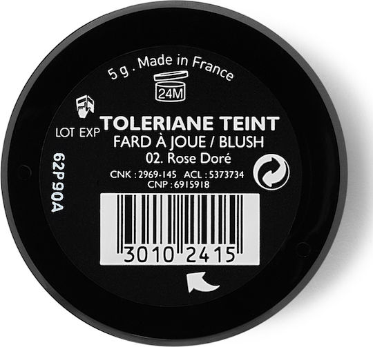 La Roche Posay Ρουζ Toleriane Teint Blush 02 Rose Dore 5gr
