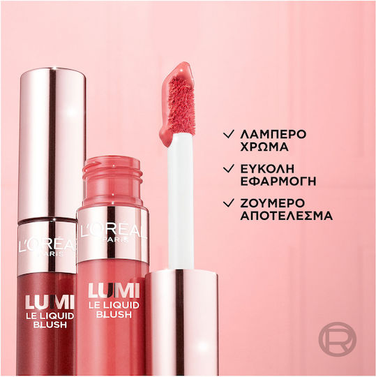 L'Oreal Paris Руж Lumi Le Liquid 627 Warm Peach