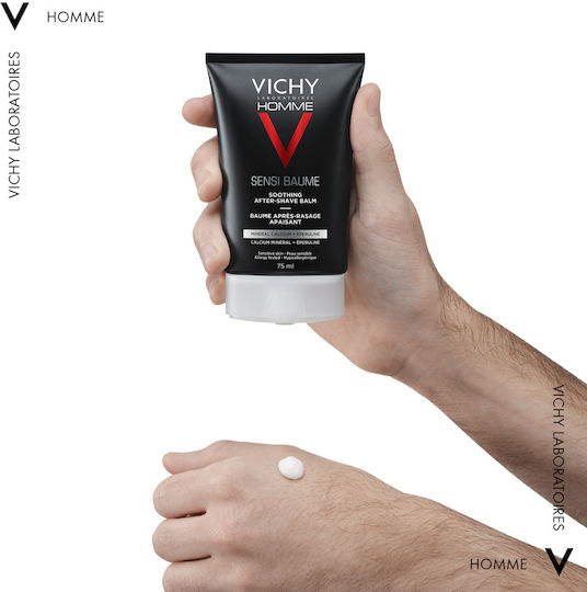 Vichy After Shave Balm Homme Sensi for Sensitive Skin 75ml