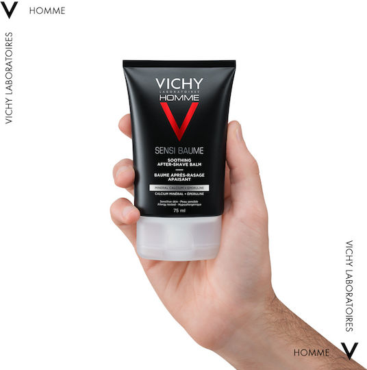 Vichy After Shave Balm Homme Sensi for Sensitive Skin 75ml