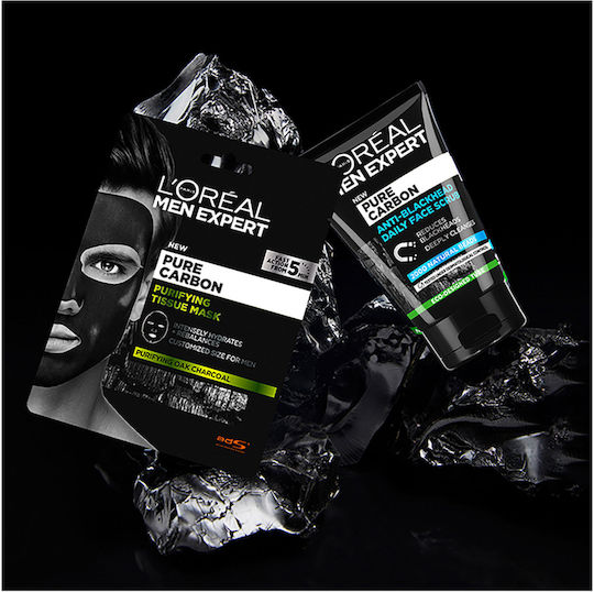 L'Oreal Paris Men Expert Pure Charcoal Purifying Face Cleansing Mask 30gr