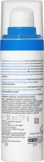 CeraVe Hydrating Soothing & Moisturizing Face Serum with Hyaluronic Acid & Panthenol 30ml