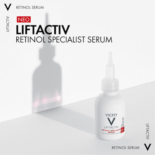 Vichy Liftactiv Retinol Specialist A+ Deep Wrinkles Anti-aging Serum Face with Retinol for Radiance & Firming 30ml