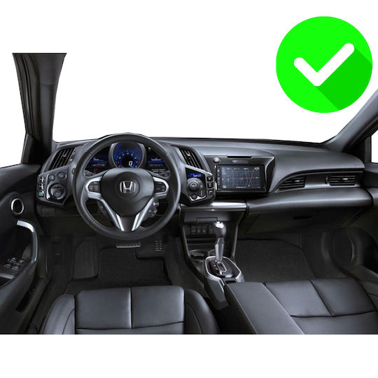 Carmedia Car Audio System for Honda CR-Z 2010-2016 (Bluetooth/USB/WiFi/GPS/Apple-Carplay/Android-Auto) with Touch Screen 9"