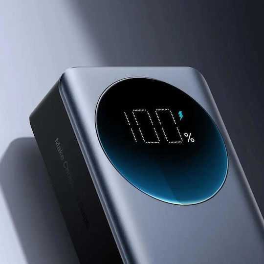 Joyroom JR-PBF05 Pro Power Bank 30000mAh 65W with USB-A Port and 2 USB-C Ports Power Delivery / Quick Charge 3.0 Black