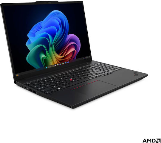 Lenovo Thinkpad T16 Gen 5 16" IPS FHD+ (Ryzen 5 Pro-215/16GB/512GB SSD/W11 Pro) (Tastatură International English)