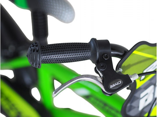 Alpina 18" Παιδικό Ποδήλατo BMX με Σκελετό Αλουμινίου Πράσινο