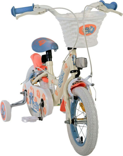 Disney 12" Παιδικό Ποδήλατo BMX Λευκό