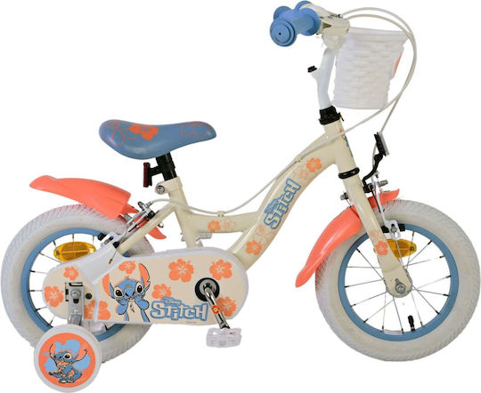 Disney 12" Παιδικό Ποδήλατo BMX Λευκό