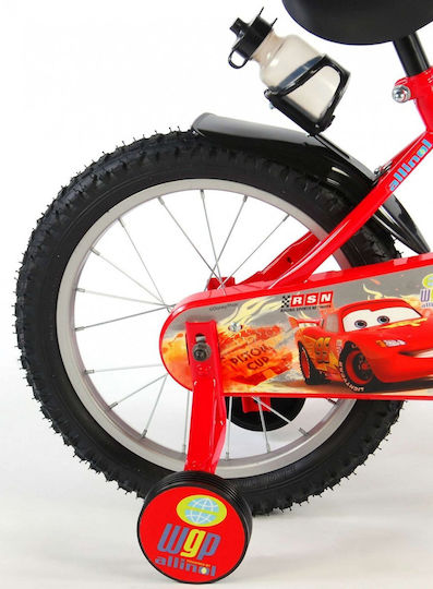 Disney Disney Cars 16" Παιδικό Ποδήλατo BMX Κόκκινο
