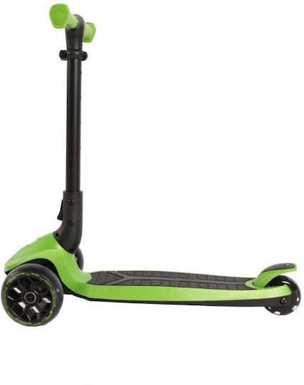 Mesuca Kinderroller Klappbar 3-Rad Für 3+ Jahre Grün