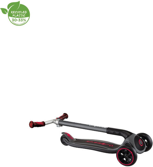 Globber Kinderroller Klappbar 3-Rad für 4+ Jahre Rot