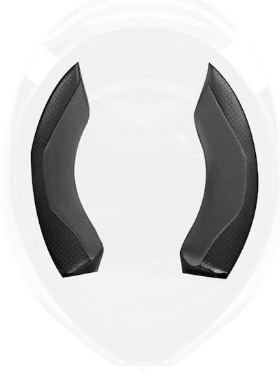 Helmet Cheek Pads 2018500039 Grey Black Helmets K3 Ece 22.06 M L XXL Agv