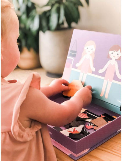 Mieredu Μαγνητικό Παιχνίδι Κατασκευών Puzzle Ντύνομαι