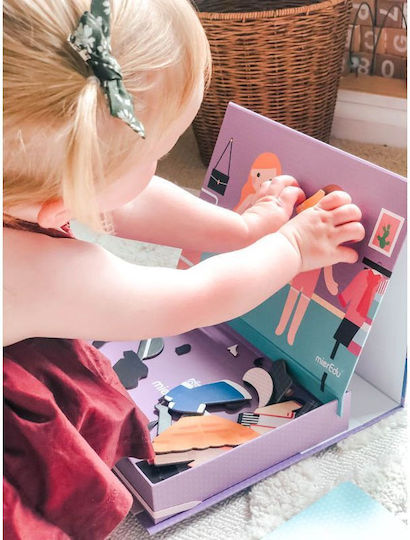 Mieredu Μαγνητικό Παιχνίδι Κατασκευών Puzzle Ντύνομαι