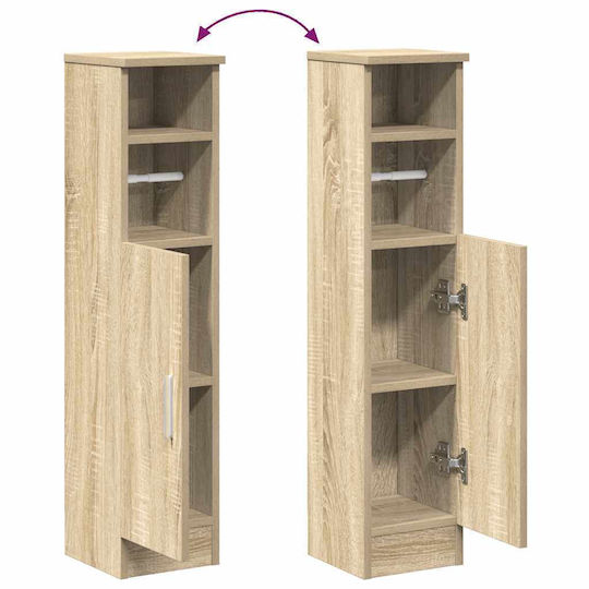 vidaXL Badezimmerschrank 20.5x22x90cm Sonoma