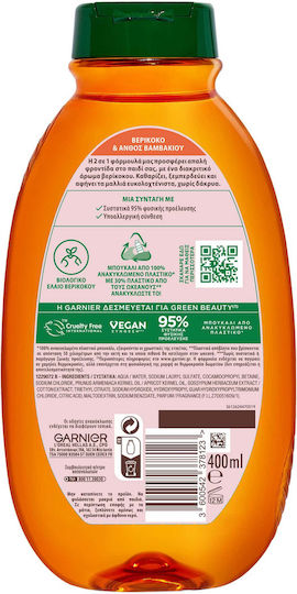 Garnier Hypoallergenic Kids Shampoo Botanic Therapy with Apricot in Gel Form 400ml