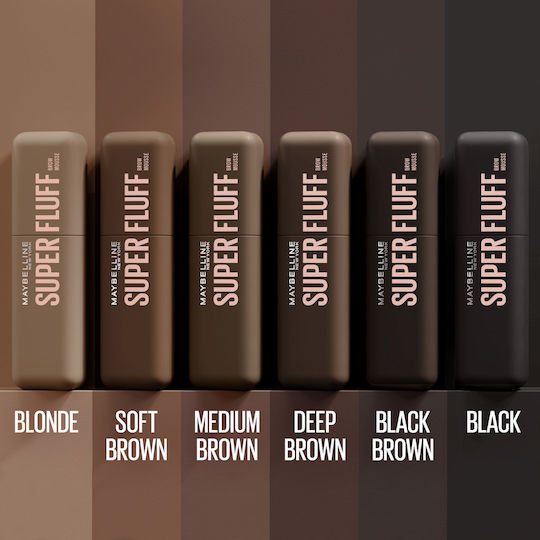 Maybelline Superfluff Mousse Mascara for Eyebrows 257 Medium Brown 5ml