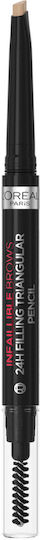 L'Oreal Paris Infaillible Brows 24H Filling Triangular Pencil for Eyebrows 07 Blonde