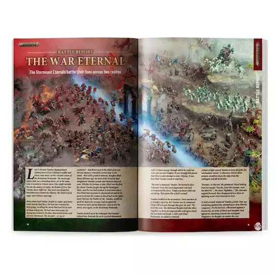 Warhammer White Dwarf Septembrie #516 2025 Sărbătorește 10 Ani Mortal Realms