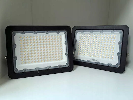 Lumax Στεγανός Προβολέας LED 100W Φυσικό Λευκό 4000K IP65