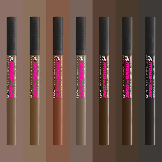 NYX Professional Makeup Zero To Brow Спирала За Вежди 02 Пепеляво Руса