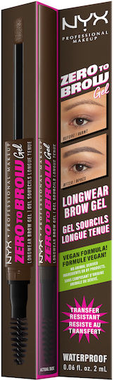 NYX Professional Makeup Zero To Brow Eyebrow Pencil 07 Espresso