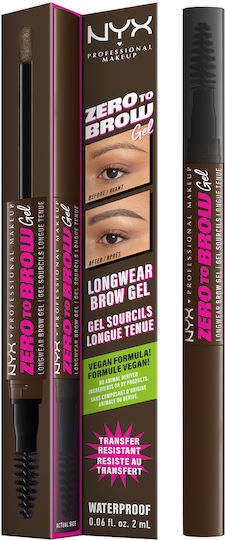 NYX Professional Makeup Zero To Brow Eyebrow Pencil 07 Espresso