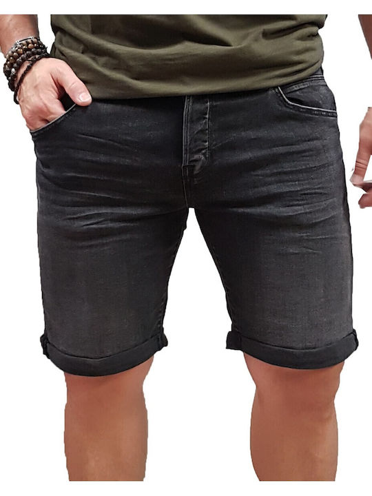 Men's Shorts Jeans Black