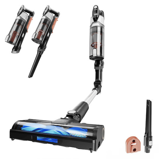 Cecotec Conga Rockstar S30 Flex Επαναφορτιζόμενη Σκούπα 2 σε 1 Stick & Χειρός 25.2V Γκρι