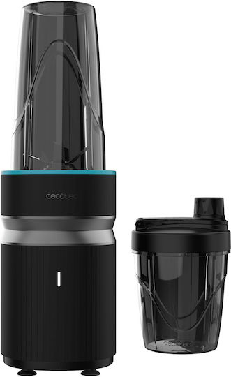 Cecotec PowerTitanium 1000 Push2Go Μπλέντερ με Ανοξείδωτη Κανάτα 1.25 lt 1000W
