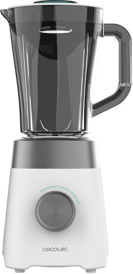Cecotec Power Black Titanium 1300MAX W Μπλέντερ με Γυάλινη Κανάτα 1.5 lt 1300W Μαύρο