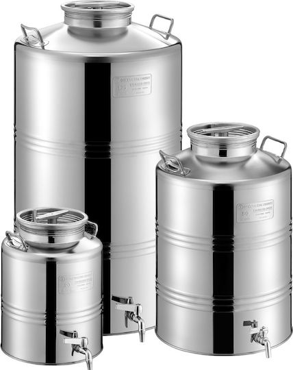Metal Box Recipient Inox 15l 15010