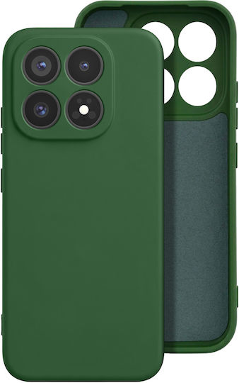 Avizar Case Xiaomi 17 Soft-touch Silicone Fast Cover Series Dark Green