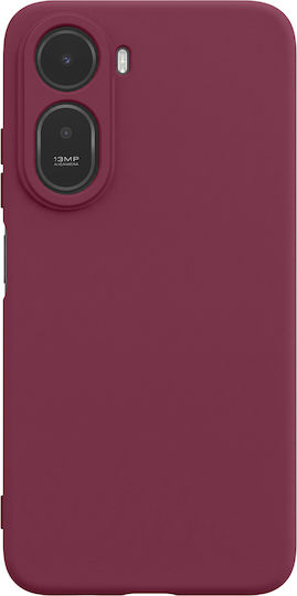 Avizar Case Redmi A7 Pro Soft-touch Silicone Fast Cover Series Bordeaux